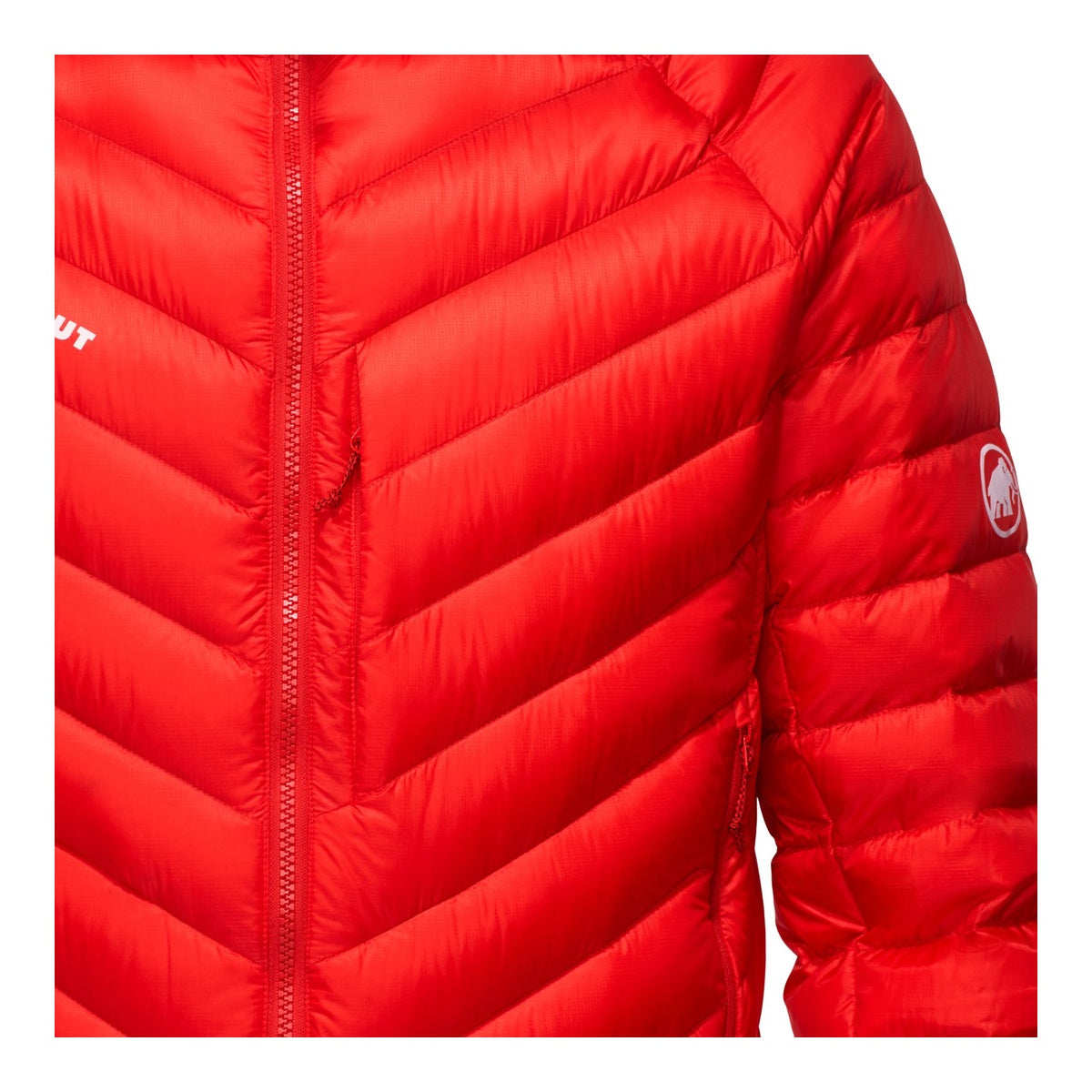 Geaca Puf Barbati Mammut Broad Peak In Hooded Mammut Red