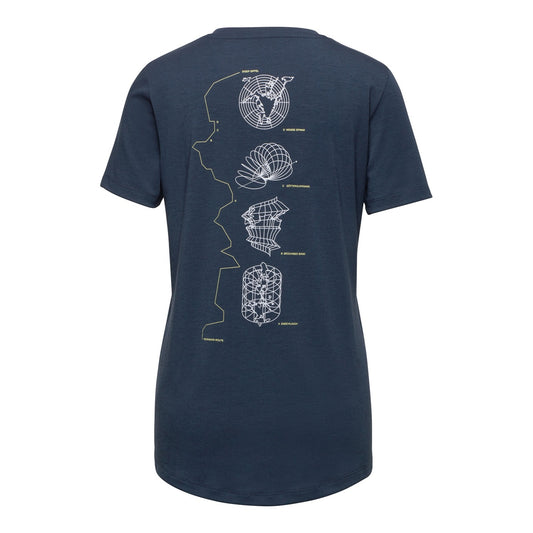 Tricou Femei Mammut Mountain Eiger Marine