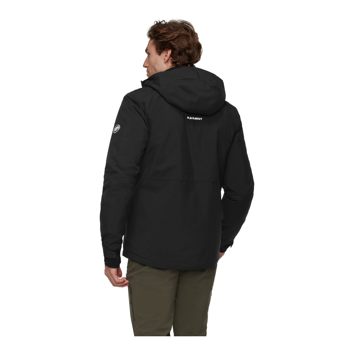 Jacheta Barbati Mammut Linard Hs Thermo Hooded Black
