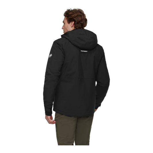 Jacheta Barbati Mammut Linard Hs Thermo Hooded Black
