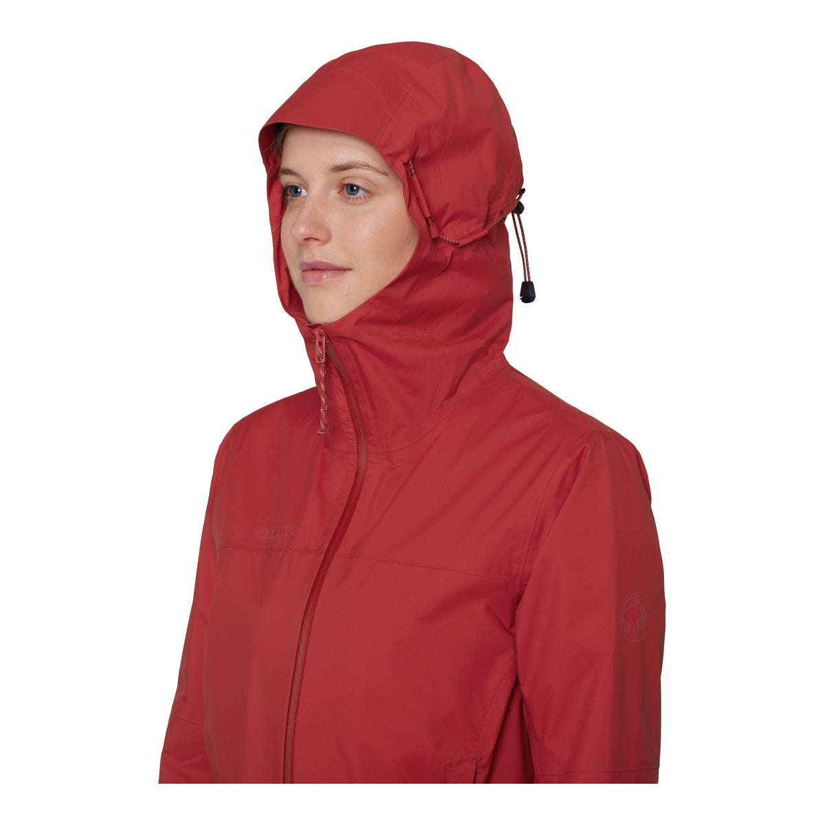 Jacheta Femei Mammut Ducan HS Hooded Dark Mammut Red