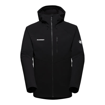 Jacheta Softshell Barbati Mammut Ultimate Comfort So Hooded Black