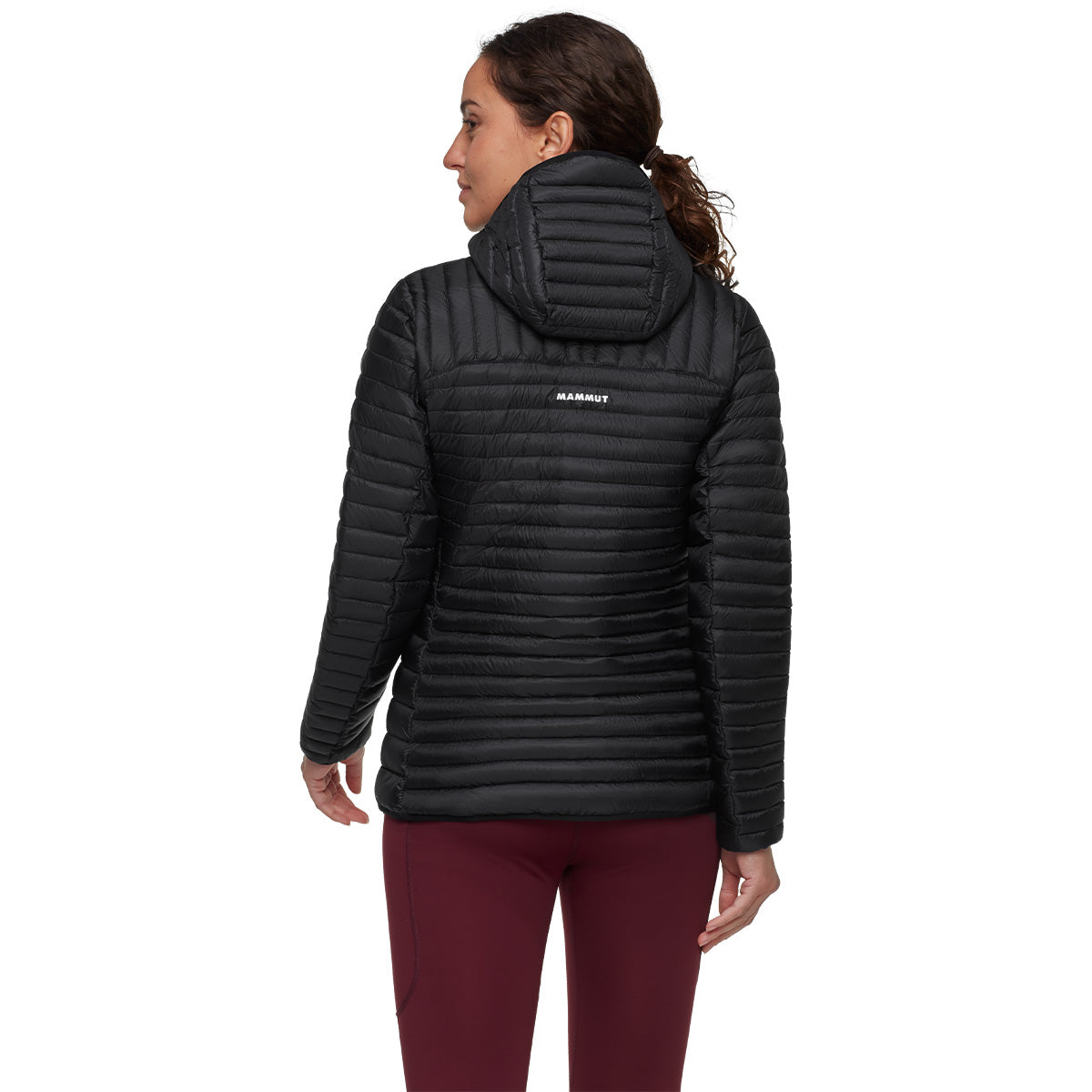 Jacheta Femei Mammut Broad Peak Light In Hooded Black