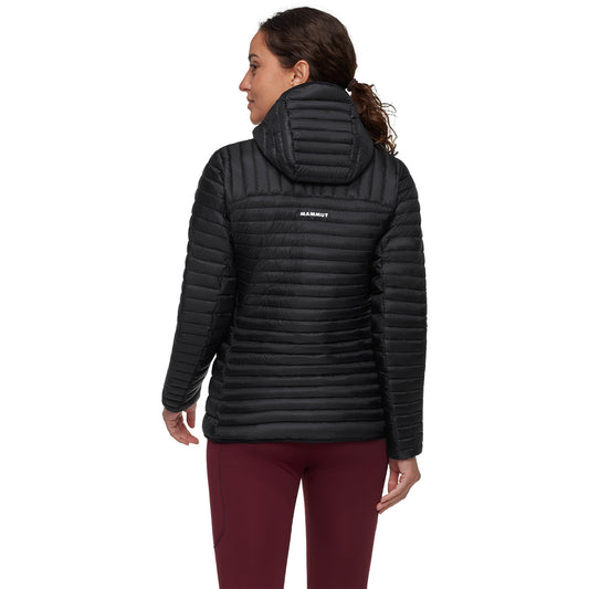 Jacheta Femei Mammut Broad Peak Light In Hooded Black