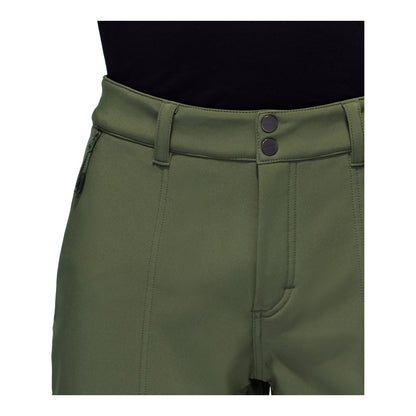 Pantaloni Softshell Barbati Mammut Runbold Winter So Dark Marsh