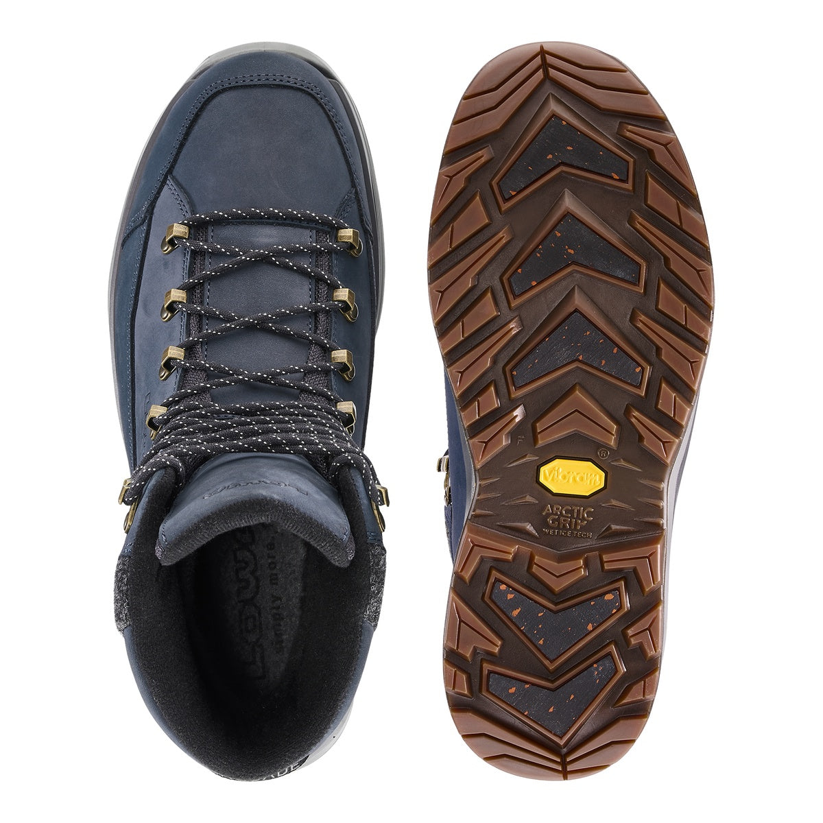Bocanci Iarna Barbati Lowa Renegade Evo Ice 2 Gtx Navy/Grey