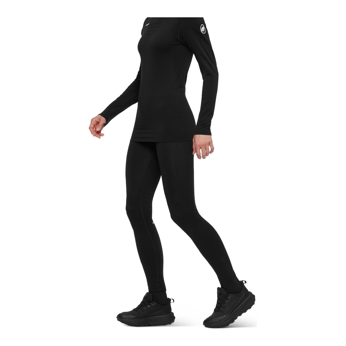 Colanti Termici Femei Mammut All-Mountain Seamless Bl Tights Mid Black