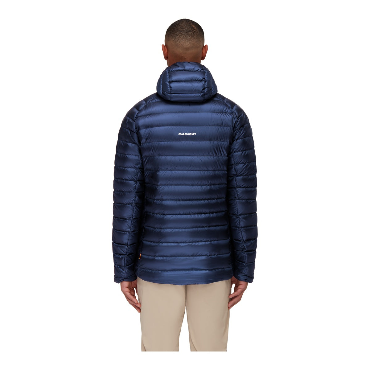 Geaca Puf Barbati Mammut Broad Peak IN Hooded Marine-Black