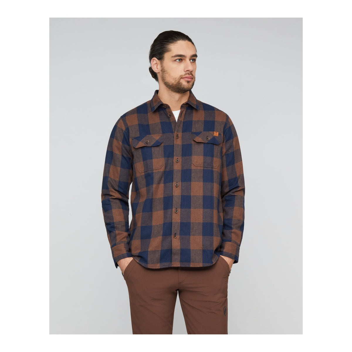 Camasa Barbati Mammut Tamaro Longsleeve Soil-Marine
