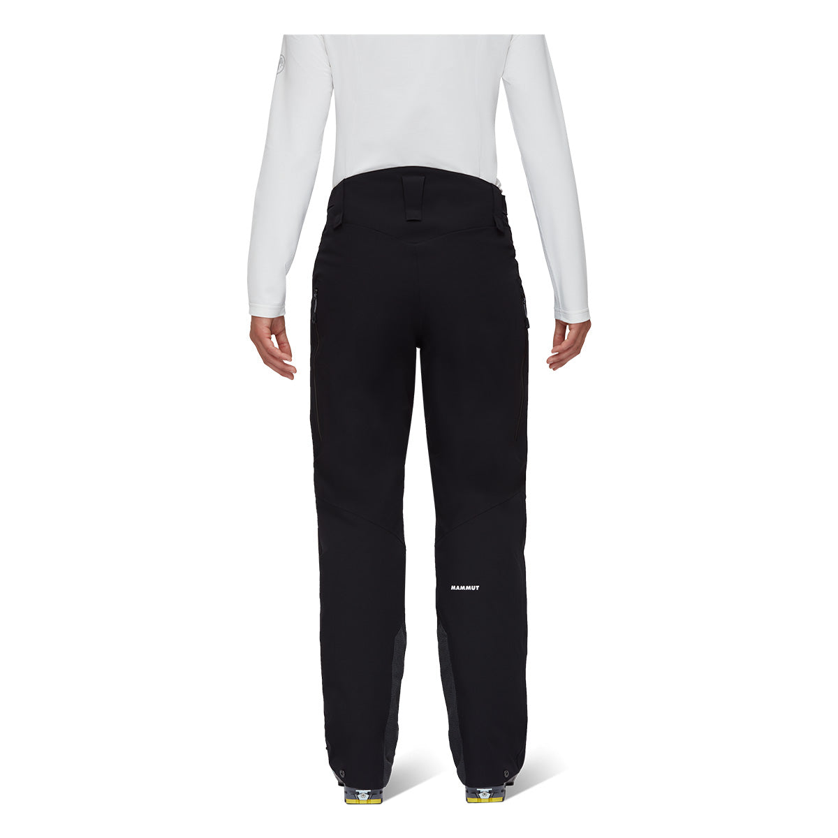 Pantaloni Femei Mammut Stoney Hs Thermo Women Black-White