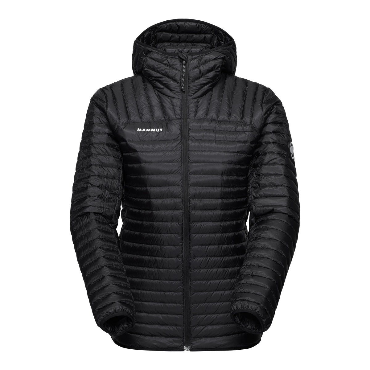 Geaca Puf Femei Mammut Broad Peak Light IN Hooded Black