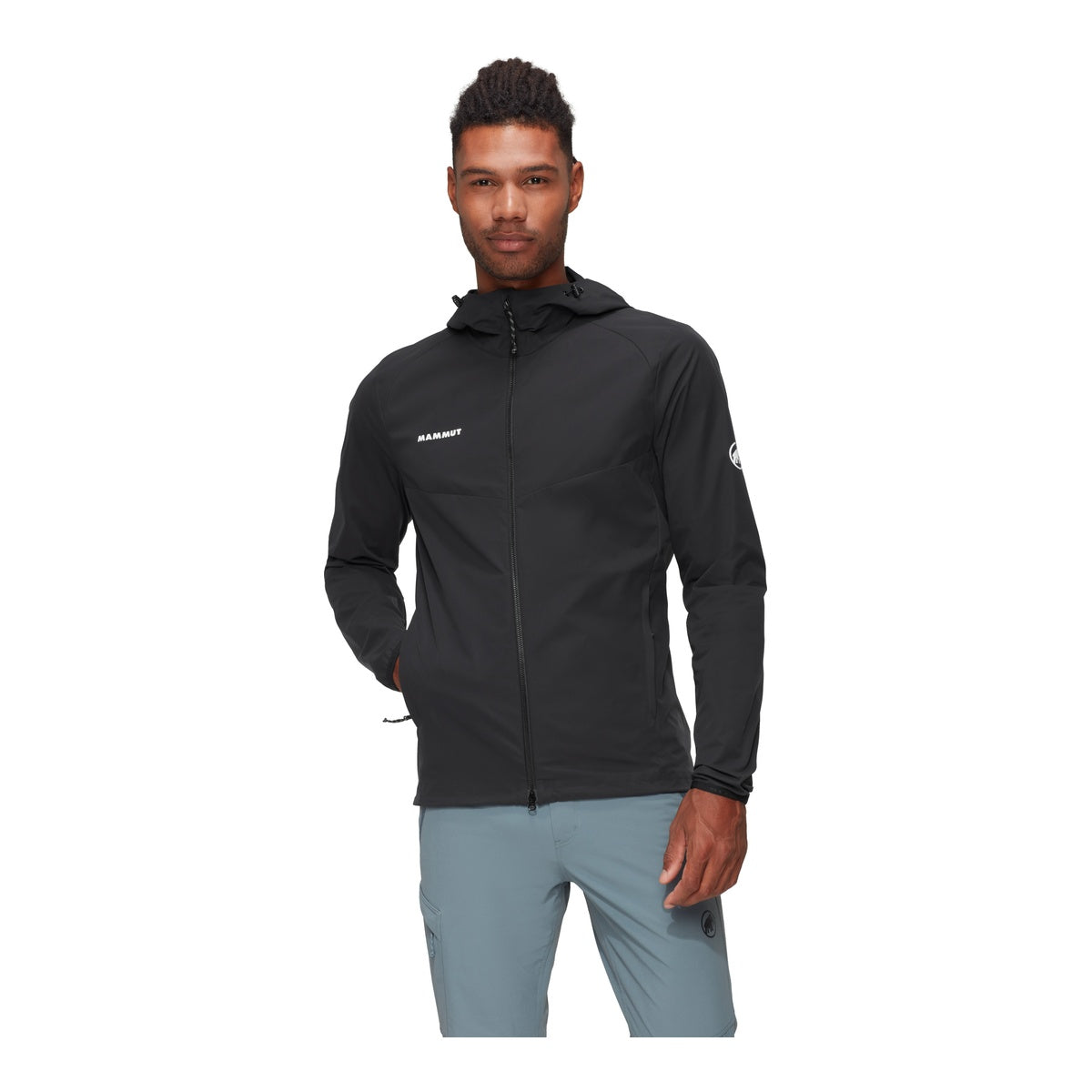 Jacheta Softshell Barbati Mammut GRANITE SO Hooded Black