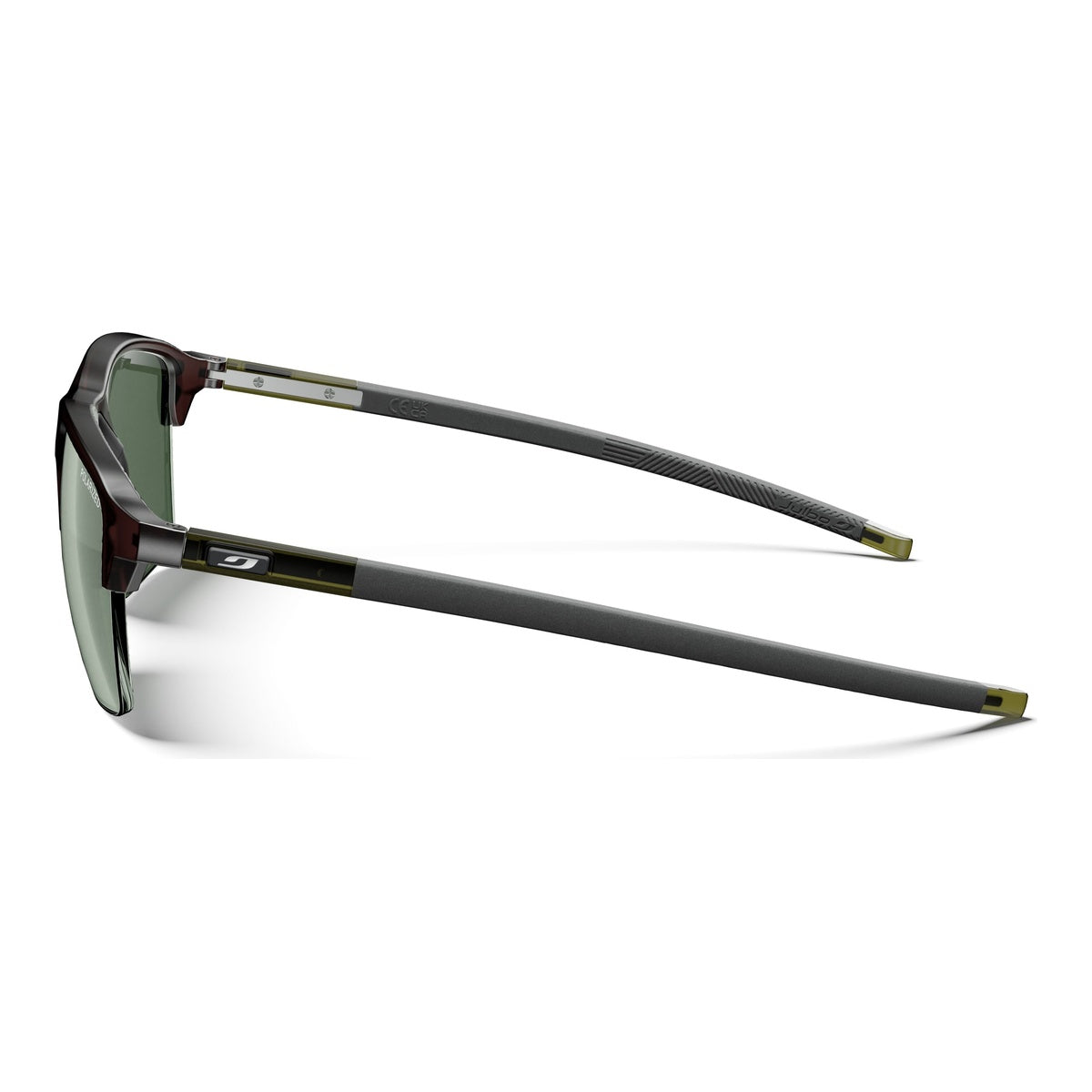 Ochelari Julbo Crossline Brown-Shiny Translucent Army Green Spectron 3 Polarized