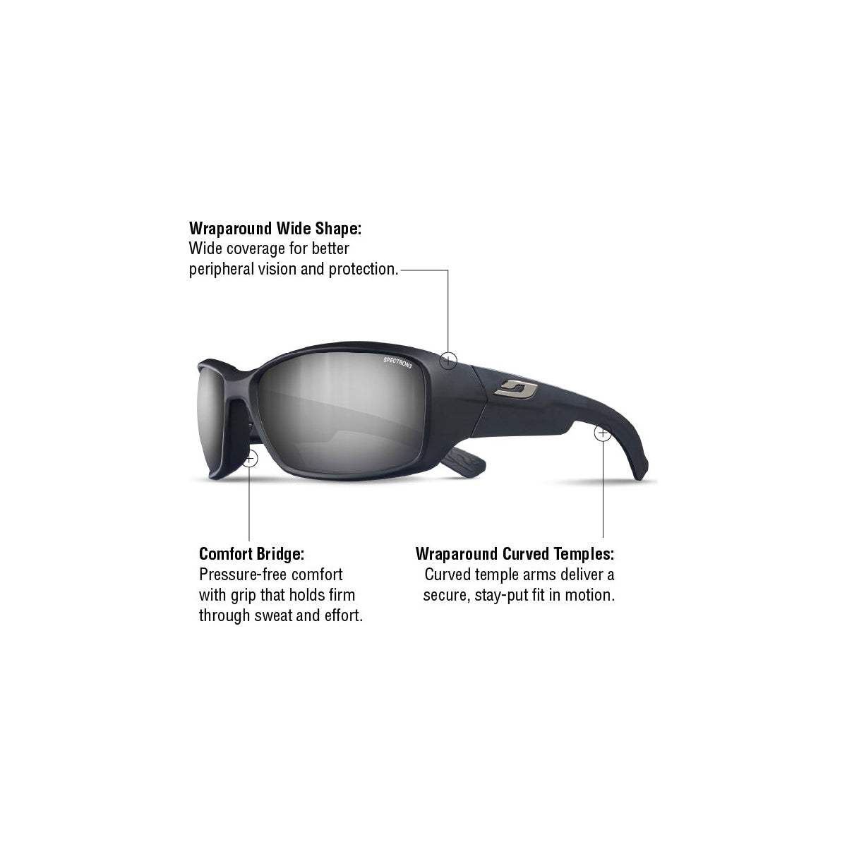 Ochelari Whoops Black Spectron 3 Polarized