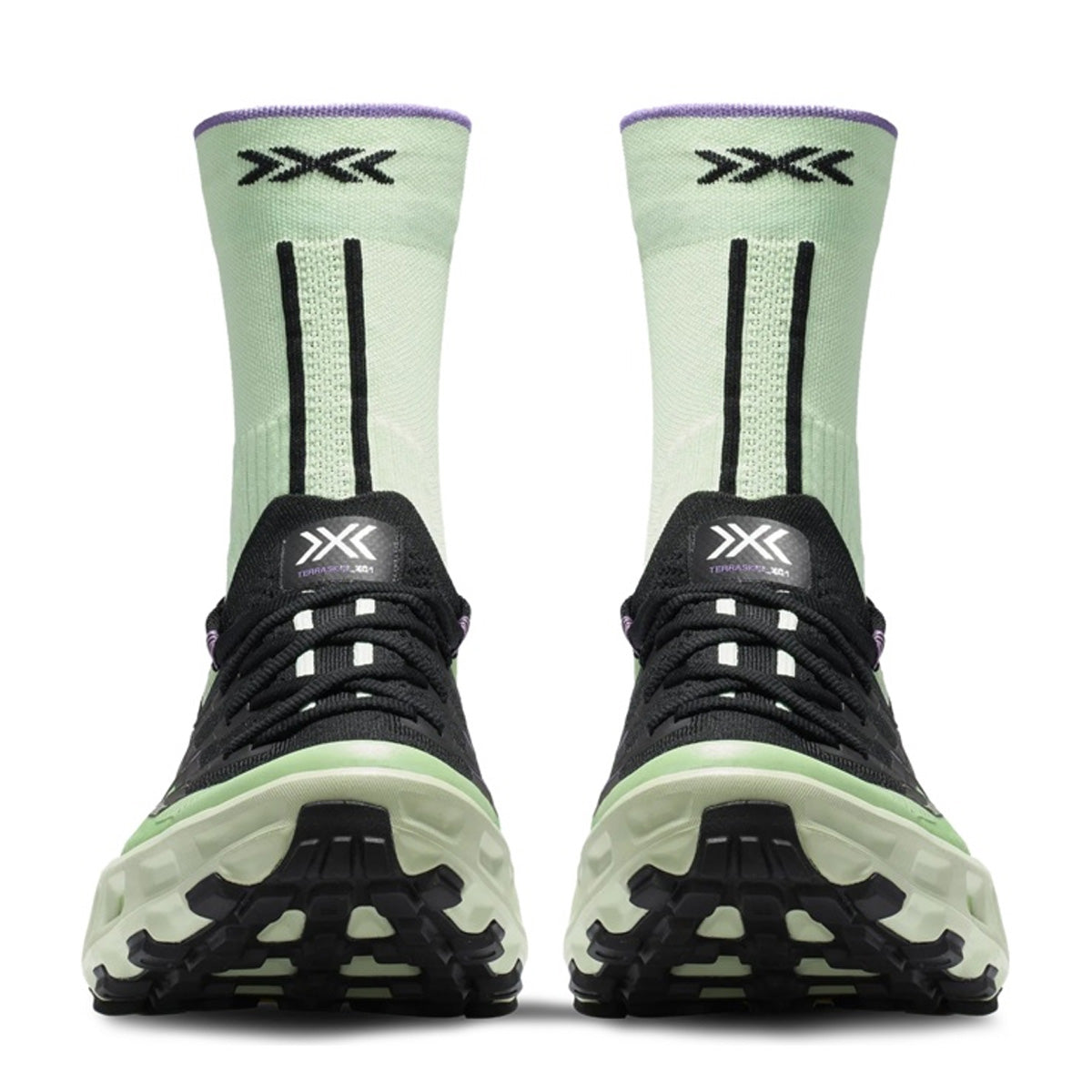 Pantofi Alergare Montana Barbati X-Bionic Terraskin X01 Digital Lime/X Black
