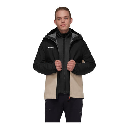 Jacheta Barbati Mammut Alto Light 3 In 1 HS Hooded Beige