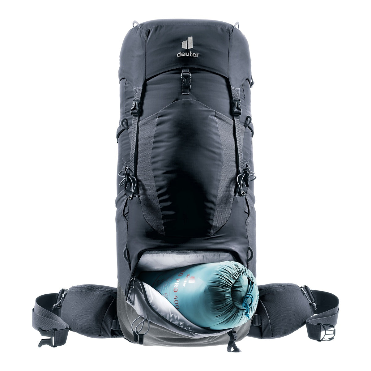 Rucsac Femei Deuter Aircontact Lite SL 45+10L Black-Graphite