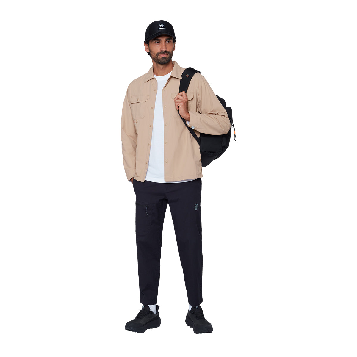 Camasa Barbati Mammut Highland Longsleeve Shirt Savannah
