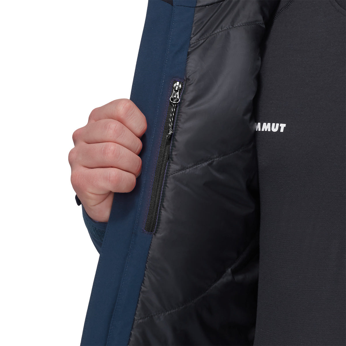 Jacheta Schi Barbati Mammut Stoney Hs Thermo Hooded Marine