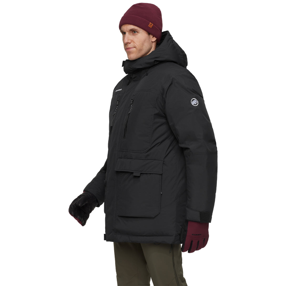 Jacheta Barbati MammutArctic In Hooded Parka Black