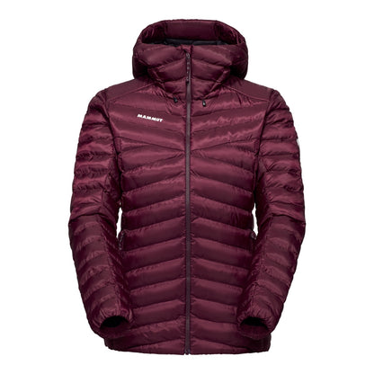 Geaca Femei Mammut Albula In Hooded Burgundy