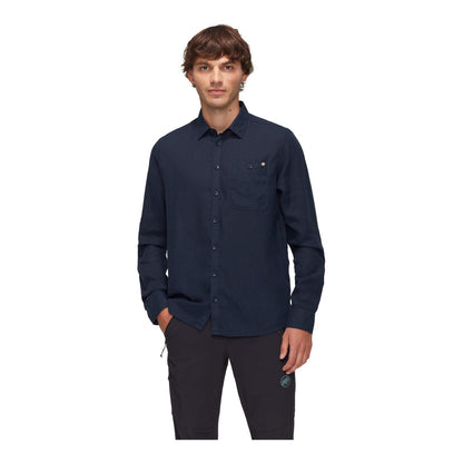 Camasa Barbati Mammut Alvra Summer Longsleeve Marine