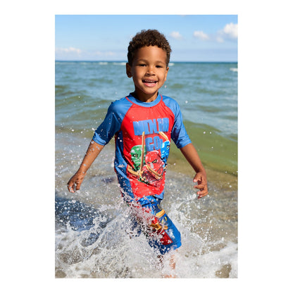 Bluza de Baie Baieti cu UPF 40+ Lego Wear LWAIKO 307 Blue