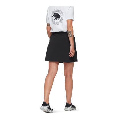 FUSTA FEMEI TREKKERS WRAP SKORT BLACK Negru