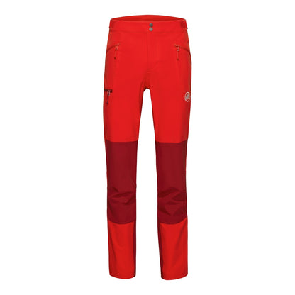 Pantaloni Softshell Barbati Mammut Courmayeur SO Mammut Red-Dark Mammut Red