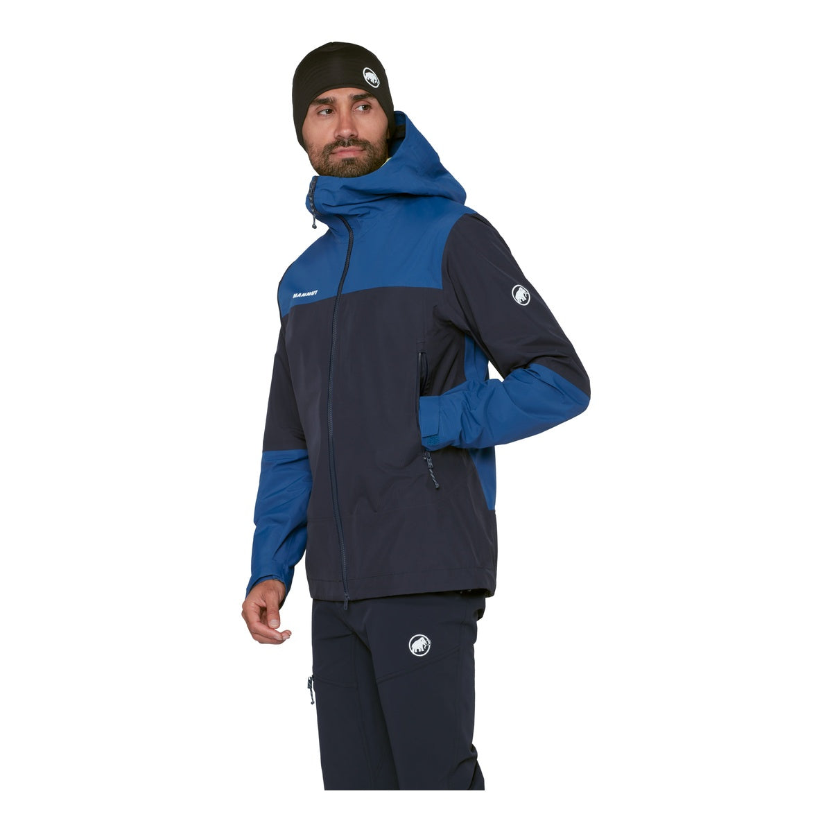 Jacheta Barbati Mammut Alto Guide HS Hooded Marine-Tschiel