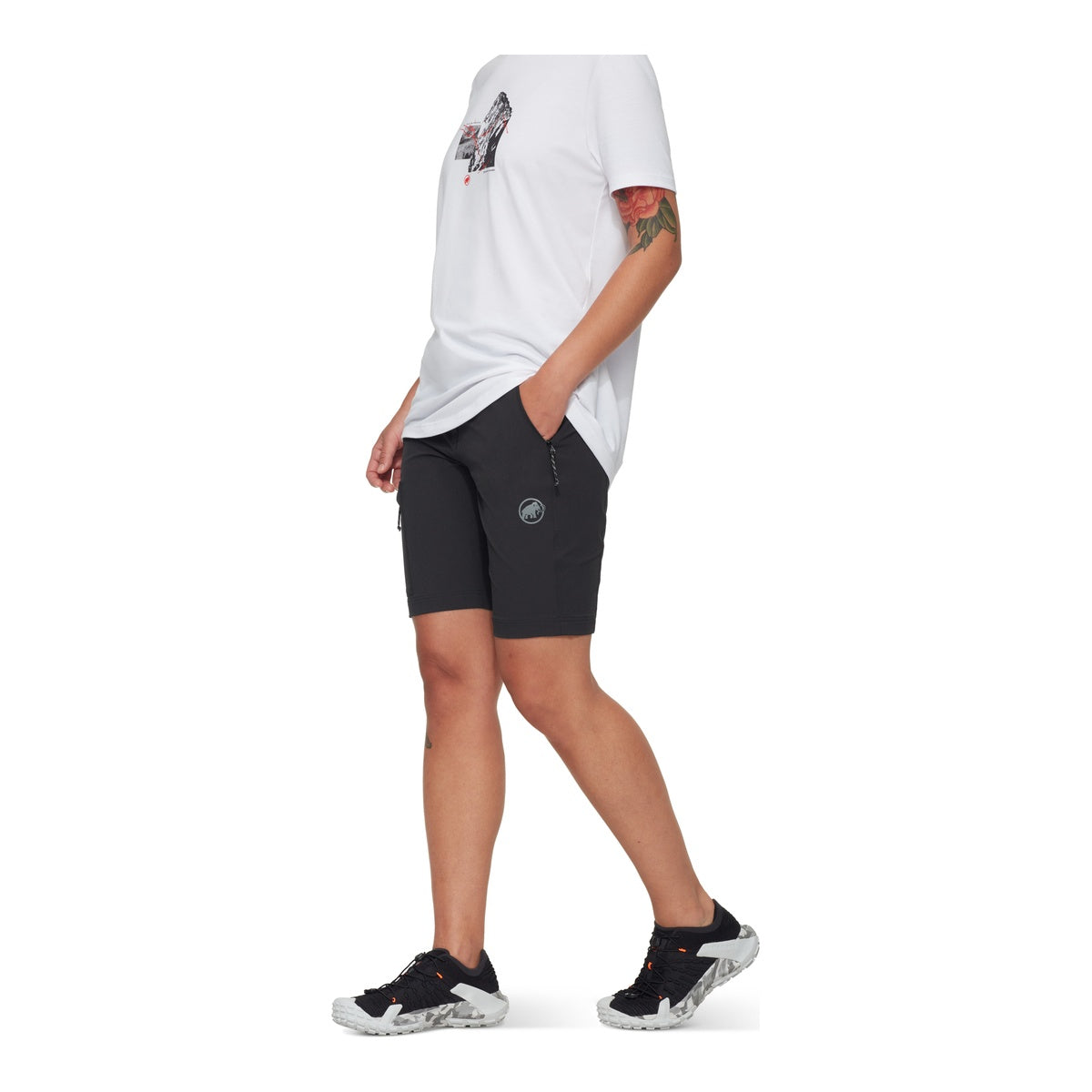 Pantaloni Scurti Femei Mammut Runbold IV Black
