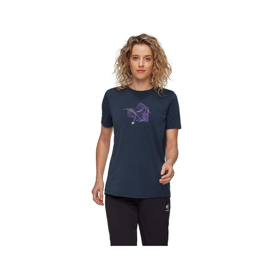 Tricou Femei Mammut Mountain 4208M Marine