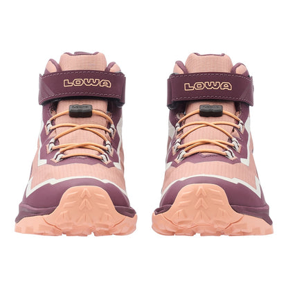 Bocanci Drumetie Copii Lowa Trailux Gtx Mid Jr Burgundy