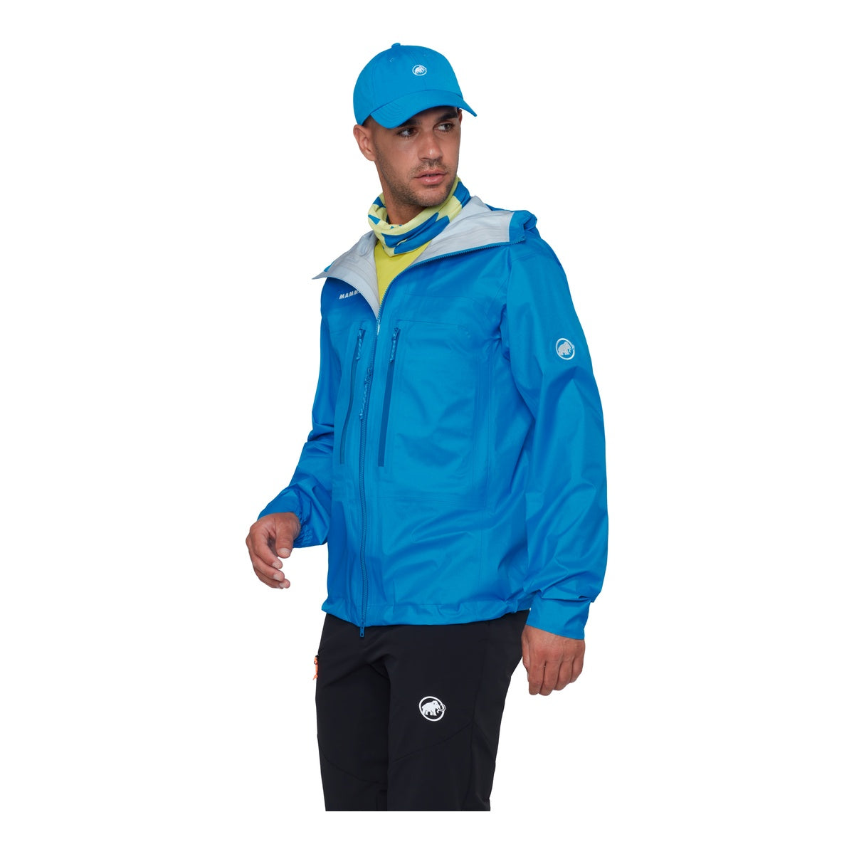 Jacheta Barbati Mammut Taiss Light HS Hooded Glacier Blue