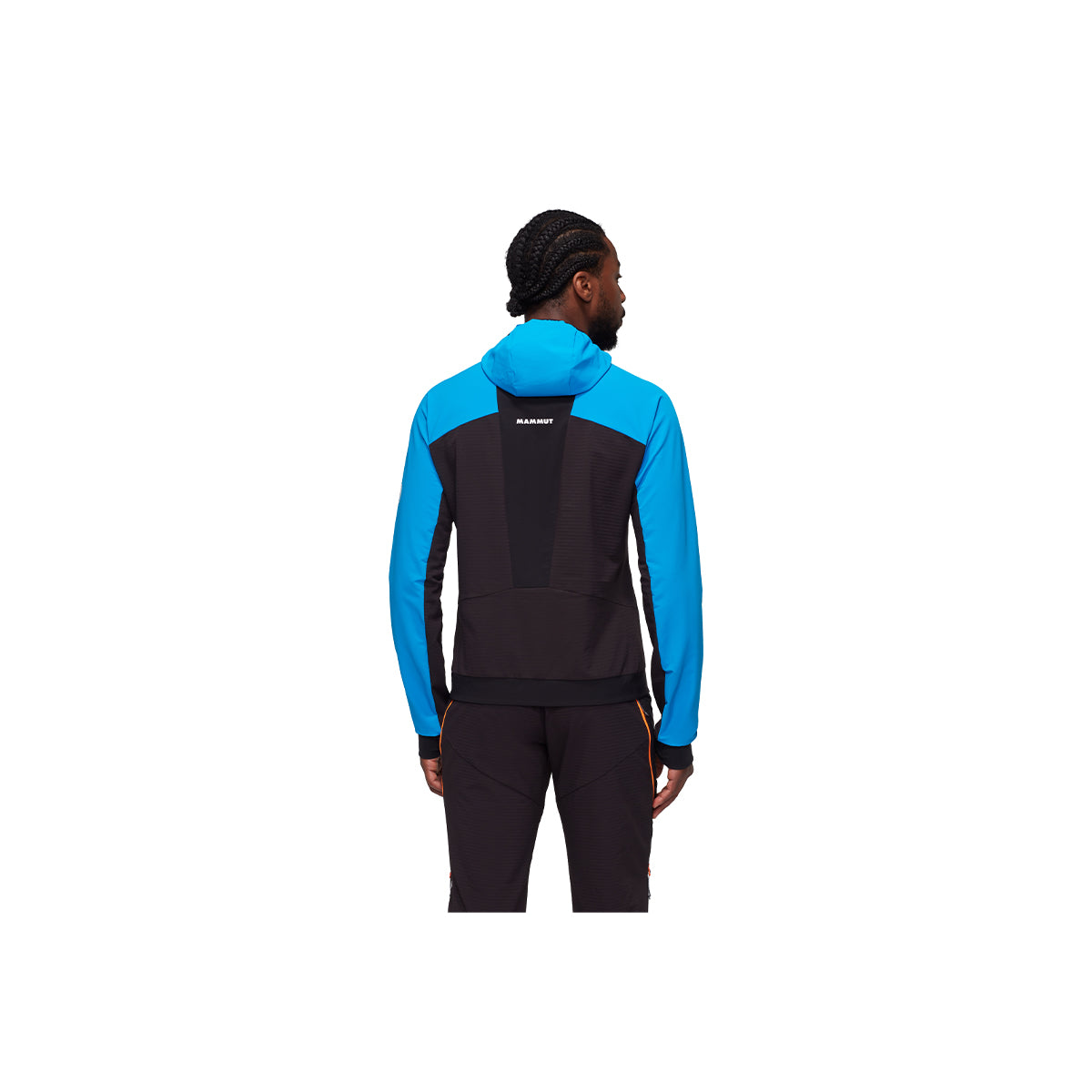 Jacheta Barbati Mammut Aenergy So Hybrid Hooded Blue-Blk