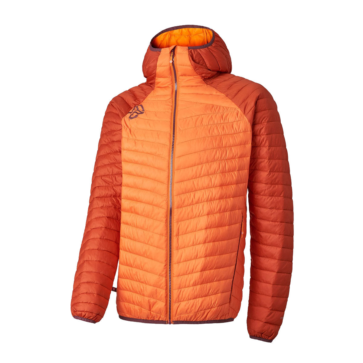 Jacheta Barbati Ternua Bionik Hood JKT Autumn Leaf