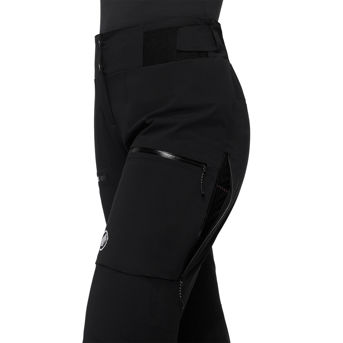 Pantaloni Schi Femei MammutStoney Hs Thermo Black