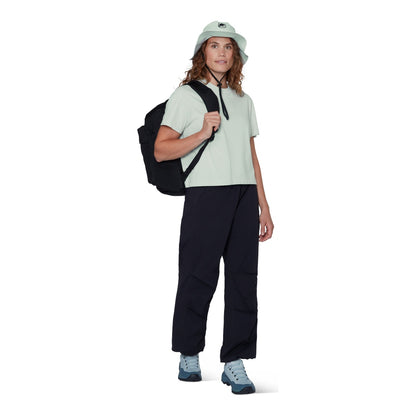 Tricou Femei Mammut Base Cropped Mini Logo Verde