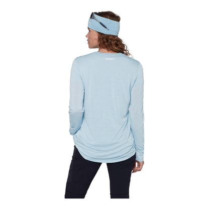 Bluza Femei Mammut Tree Wool FL Longsleeve Nebla