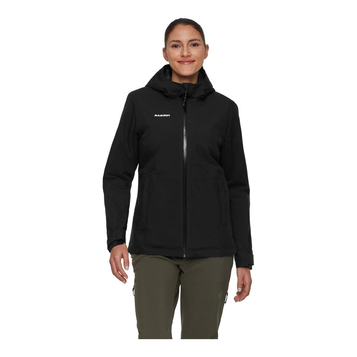 Jacheta Femei Mammut Linard Hs Thermo Hooded Black