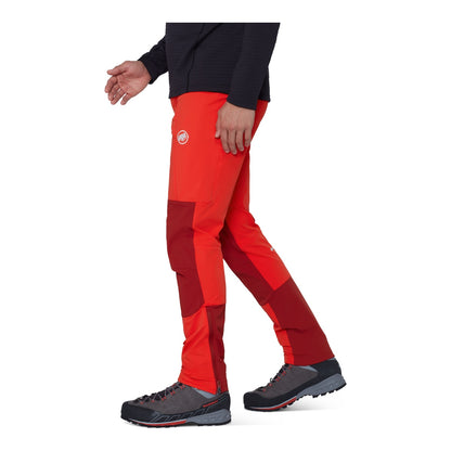 Pantaloni Softshell Barbati Mammut Courmayeur SO Mammut Red-Dark Mammut Red