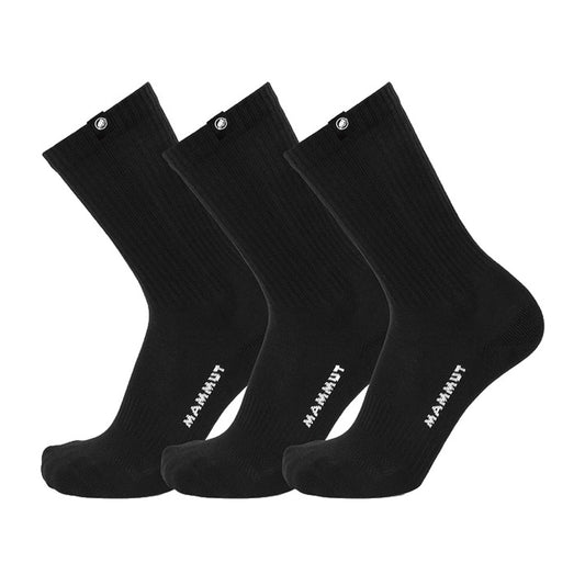 Sosete Mammut Socks Everyday Crew 3 Pack Black-Black-Black