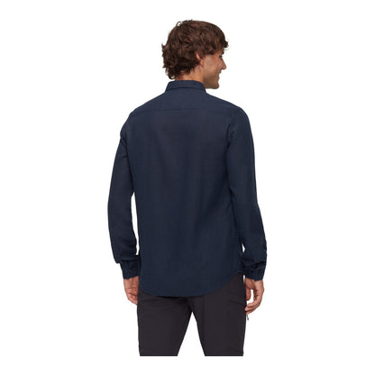 Camasa Barbati Mammut Alvra Summer Longsleeve Marine