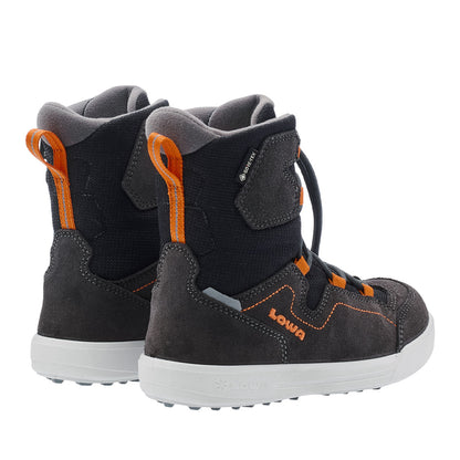 Bocanci Baieti Lowa Raik 2 GTX HI Jr Black-Orange