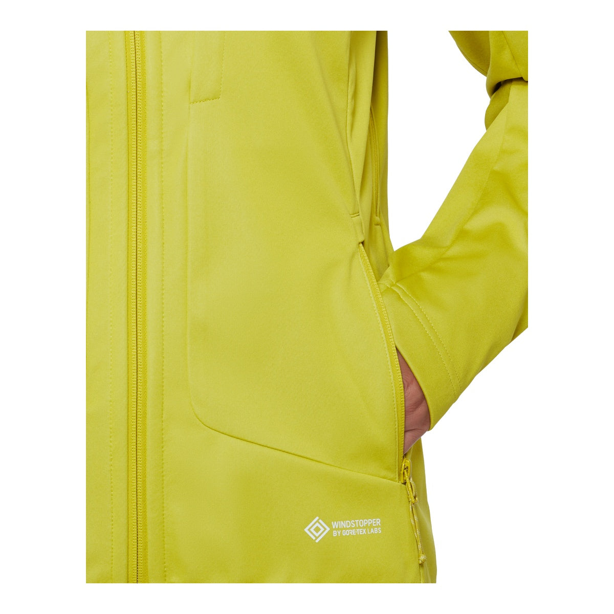 Jacheta Softshell Femei Mammut Ultimate VIII SO Hooded Acacia