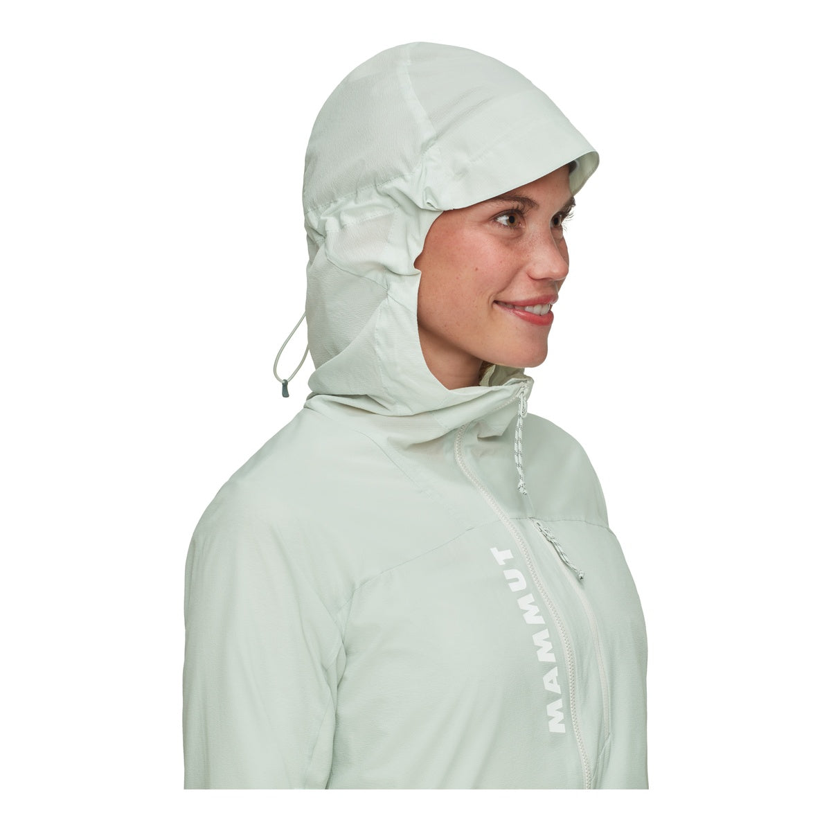Jacheta Femei Mammut Aenergy WB Hooded Silver Sage