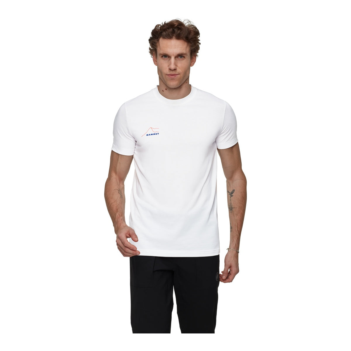 Tricou Barbati Mammut Mountain Eiger Alb