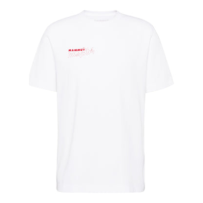 Tricou Barbati Mammut Base Multi-Pitch Alb