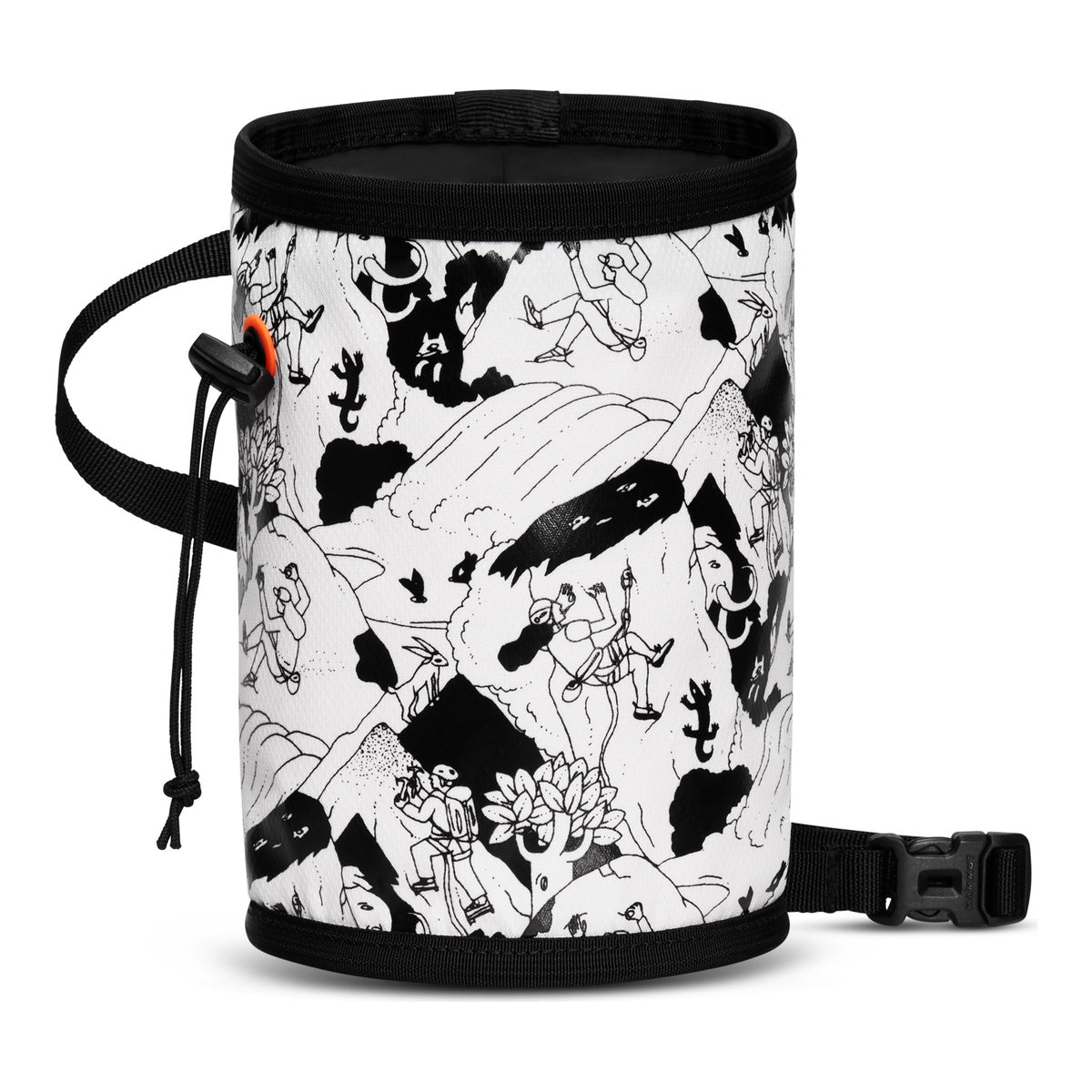 Sac Magneziu Gym Print Climbing Scene Aop
