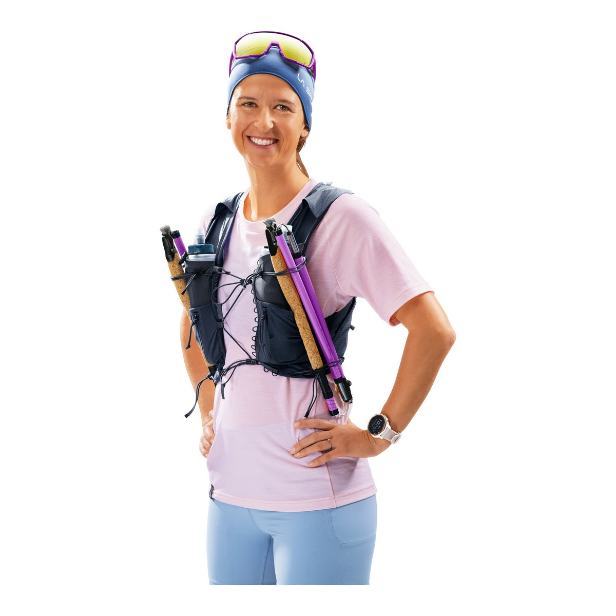 Vesta Alergare Femei Deuter Traick 9 SL Black